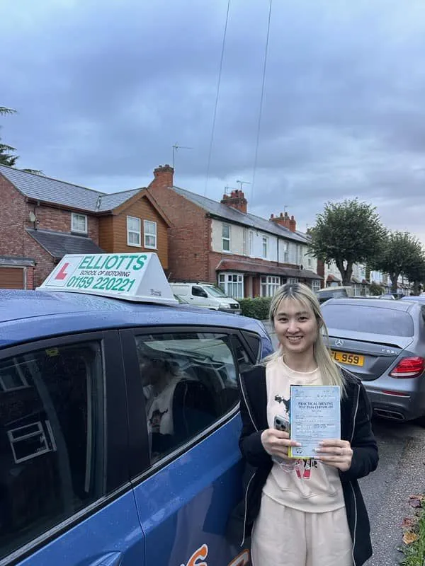 driving certificate gallery from elliotts school of motoring